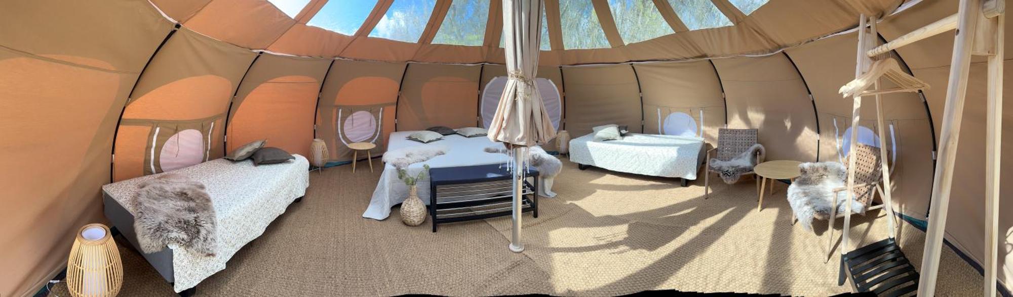 Romantik Luxus Glamping 2 Idestrup Exterior photo