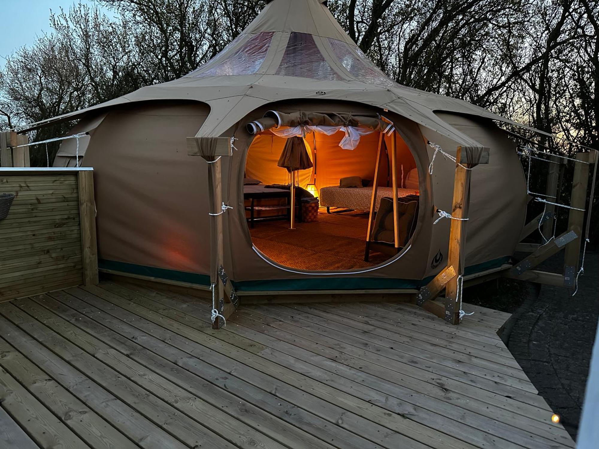 Romantik Luxus Glamping 2 Idestrup Exterior photo